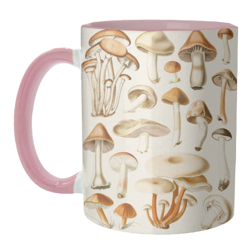 Mushrooms Collection - unique mug by Gal Design