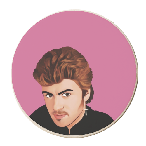 Music Icons: G - personalised beer coaster by Giddy Kipper