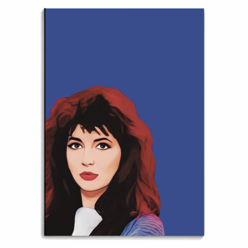 Music Icons: Kate Bush - personalised A4, A5, A6 notebook by Giddy Kipper