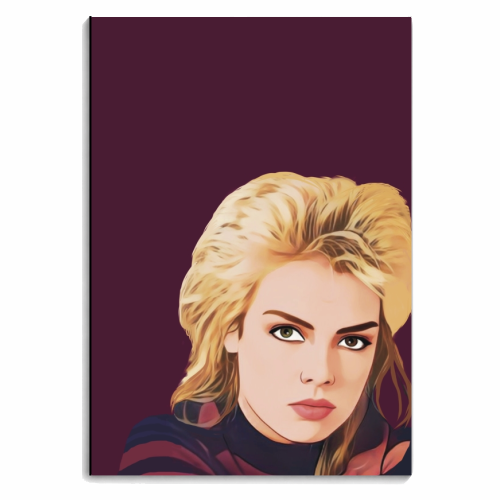 Music Icons: Kim Wilde - personalised A4, A5, A6 notebook by Giddy Kipper