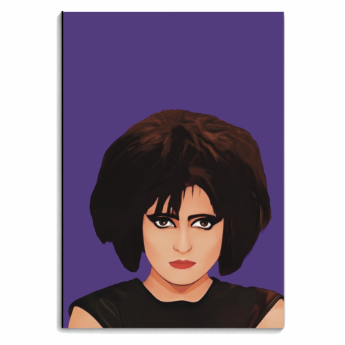 Music Icons: Siouxsie Sioux - personalised A4, A5, A6 notebook by Giddy Kipper