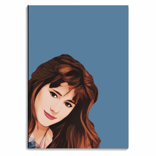 Music Icons: Tiffany - personalised A4, A5, A6 notebook by Giddy Kipper
