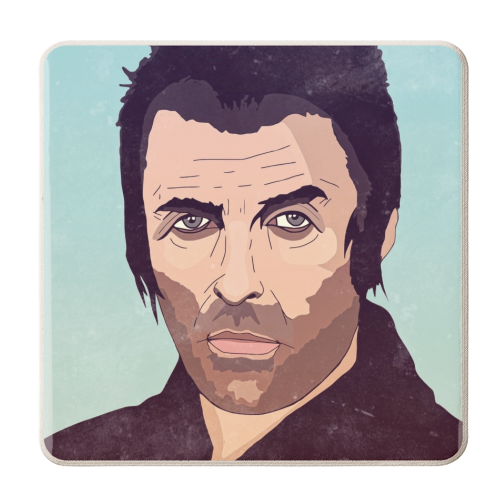 Music stars - Liam - personalised beer coaster by Danny Welch