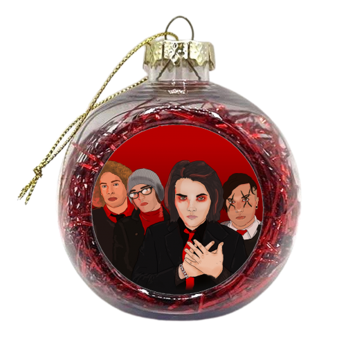 My Chemical Romance - xmas bauble by The Queer Store