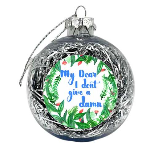 My Dear - xmas bauble by ForgetMeNot