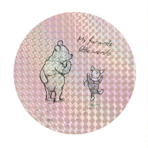 My Favourite Little Weirdo - Circle Sticker by Ms Doodle