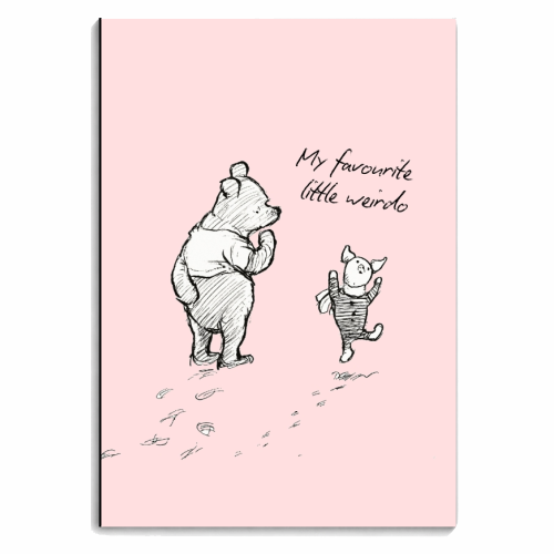 My Favourite Little Weirdo - personalised A4, A5, A6 notebook by Ms Doodle
