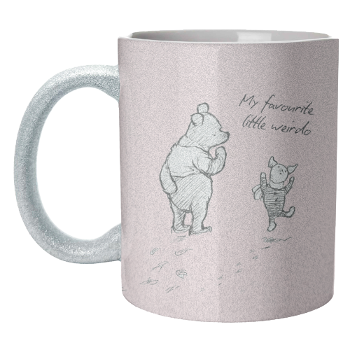 My Favourite Little Weirdo - unique mug by Ms Doodle