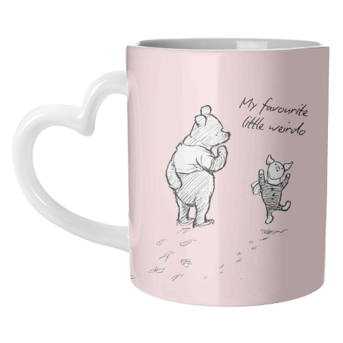 My Favourite Little Weirdo - unique mug by Ms Doodle
