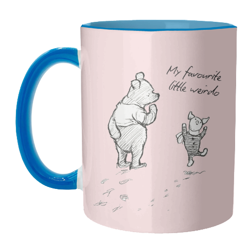 My Favourite Little Weirdo - unique mug by Ms Doodle