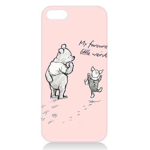 My Favourite Little Weirdo - unique phone case by Ms Doodle
