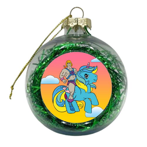 My Little He-Man - xmas bauble by Bite Your Granny