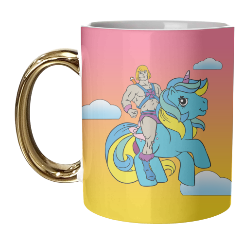My Little He-Man - unique mug by Bite Your Granny