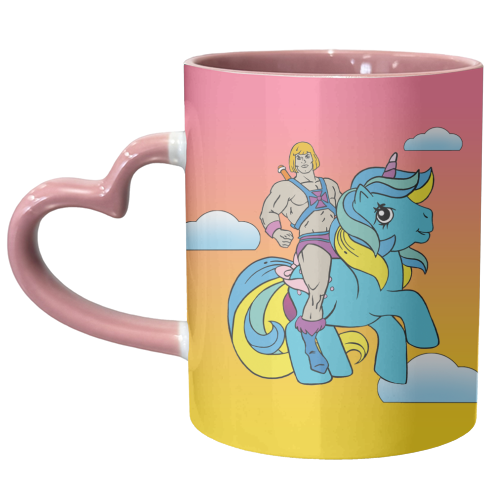 My Little He-Man - unique mug by Bite Your Granny