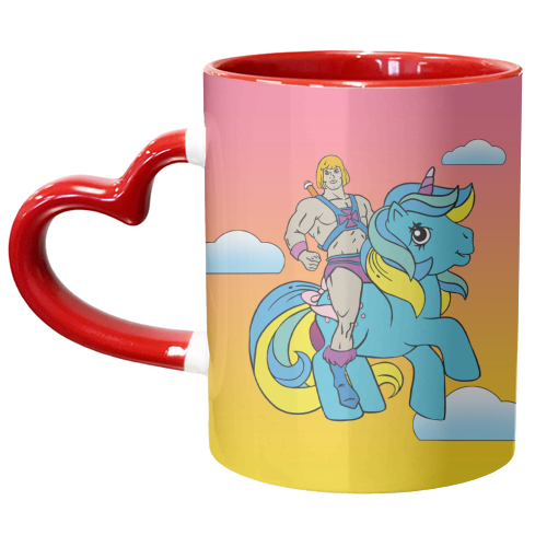 My Little He-Man - unique mug by Bite Your Granny
