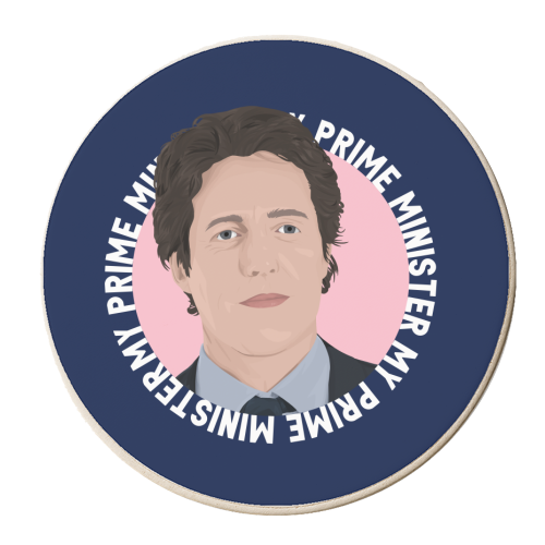 My Prime Minister - personalised beer coaster by Pink and Pip