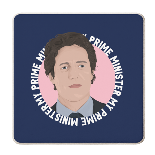 My Prime Minister - personalised beer coaster by Pink and Pip