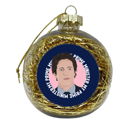 My Prime Minister - xmas bauble by Pink and Pip