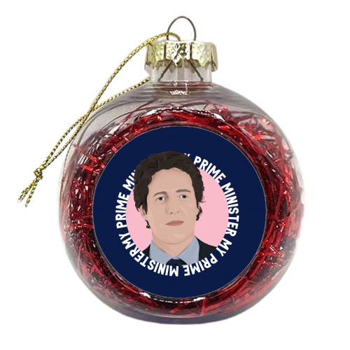 My Prime Minister - xmas bauble by Pink and Pip