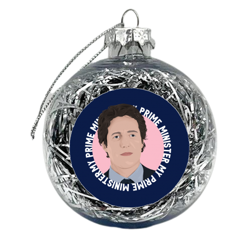 My Prime Minister - xmas bauble by Pink and Pip