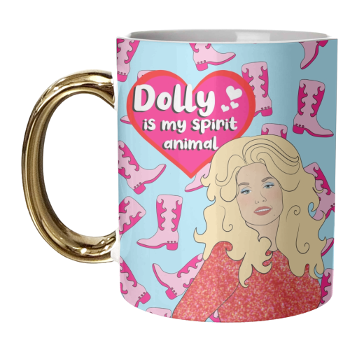 My Spirit Animal Is Dolly - unique mug by Eloise