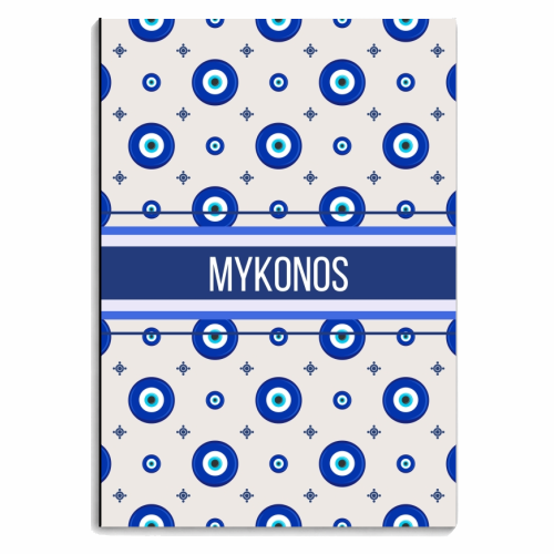 Mykonos - personalised A4, A5, A6 notebook by Lilly Rose