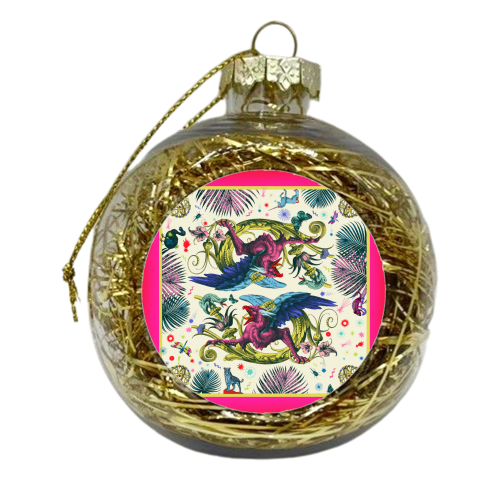 Mythical Beasts - xmas bauble by Wallace Elizabeth