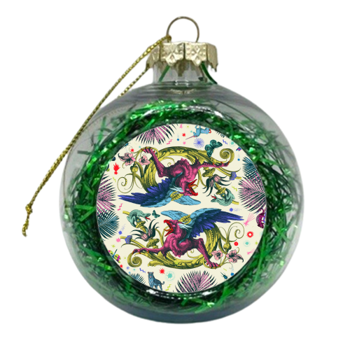Mythical Beasts - xmas bauble by Wallace Elizabeth
