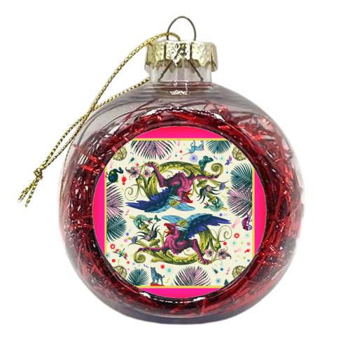 Mythical Beasts - xmas bauble by Wallace Elizabeth