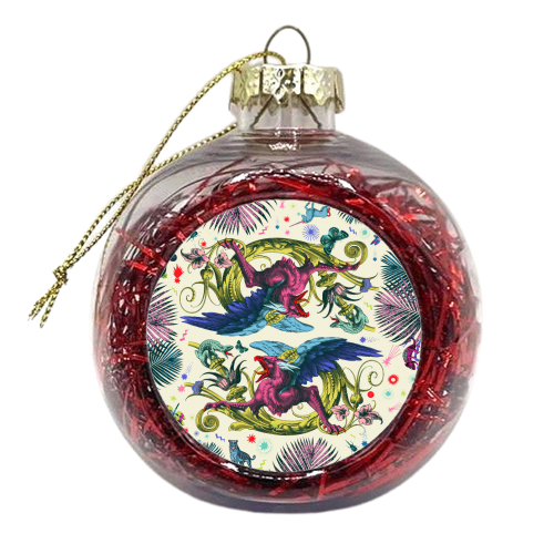 Mythical Beasts - xmas bauble by Wallace Elizabeth