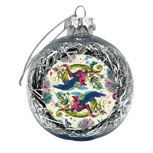 Mythical Beasts - xmas bauble by Wallace Elizabeth