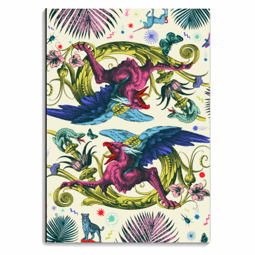 Mythical Beasts - personalised A4, A5, A6 notebook by Wallace Elizabeth
