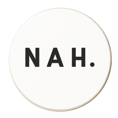 Nah, Rosa Parks - personalised beer coaster by The 13 Prints