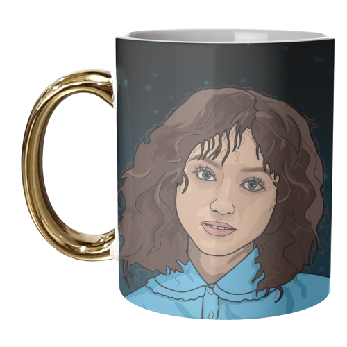 Nancy print - unique mug by The Girl Next Draw