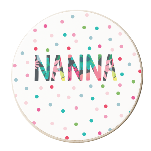 Nanna - personalised beer coaster by The Boy and the Bear