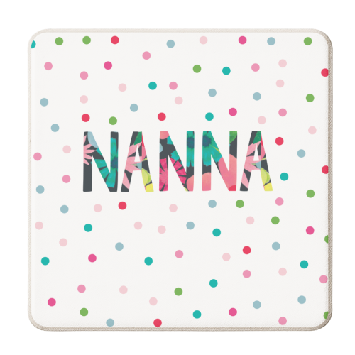 Nanna - personalised beer coaster by The Boy and the Bear