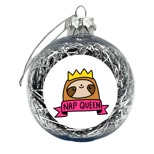 Nap Queen - xmas bauble by Mombi & Ted