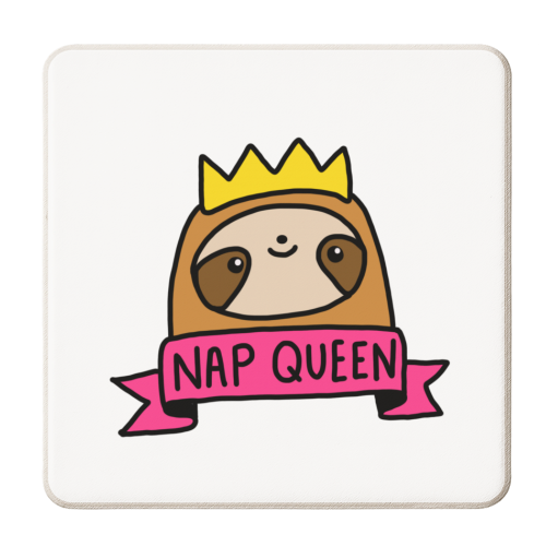 Nap Queen - personalised beer coaster by Mombi & Ted