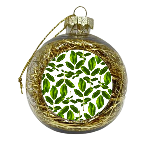 Natural Cure - xmas bauble by Uma Prabhakar Gokhale