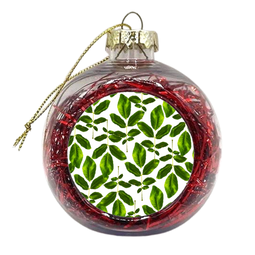 Natural Cure - xmas bauble by Uma Prabhakar Gokhale