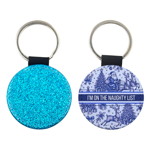 Naughty List - keyring by Lilly Rose