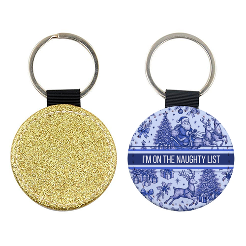 Naughty List - keyring by Lilly Rose