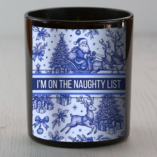 Naughty List - scented candle by Lilly Rose