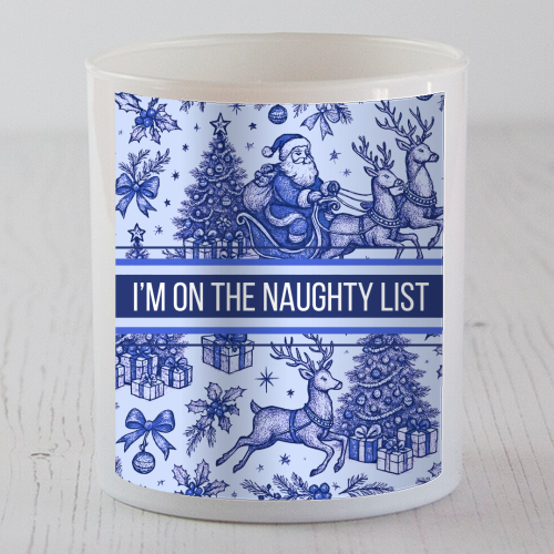 Naughty List - scented candle by Lilly Rose
