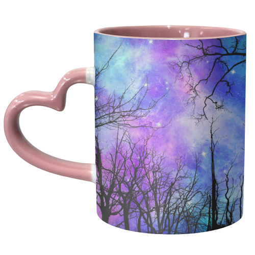 nebula sky - unique mug by haris kavalla