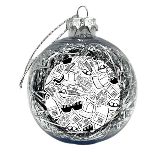 Necessary Accessory - xmas bauble by Jaqueline Fryers