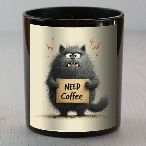 Need coffee - scented candle by DejaReve