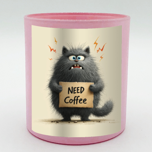 Need coffee - scented candle by DejaReve