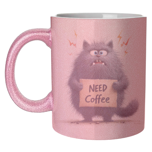 Need coffee - unique mug by DejaReve