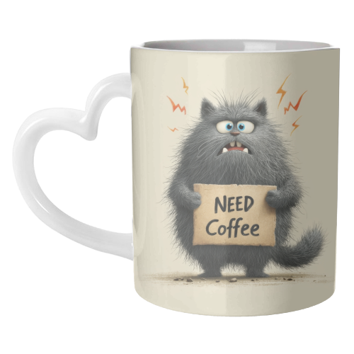 Need coffee - unique mug by DejaReve